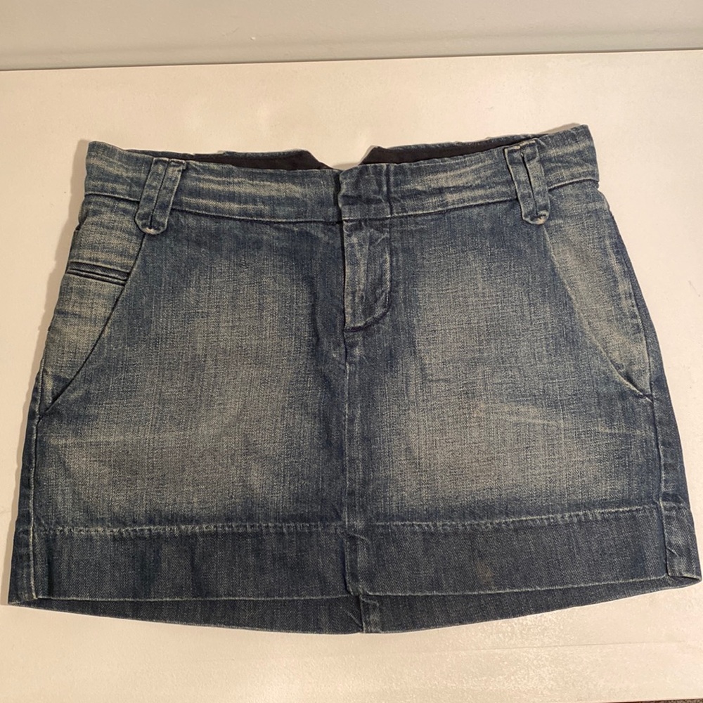 Y2K Denim Mini Skirt